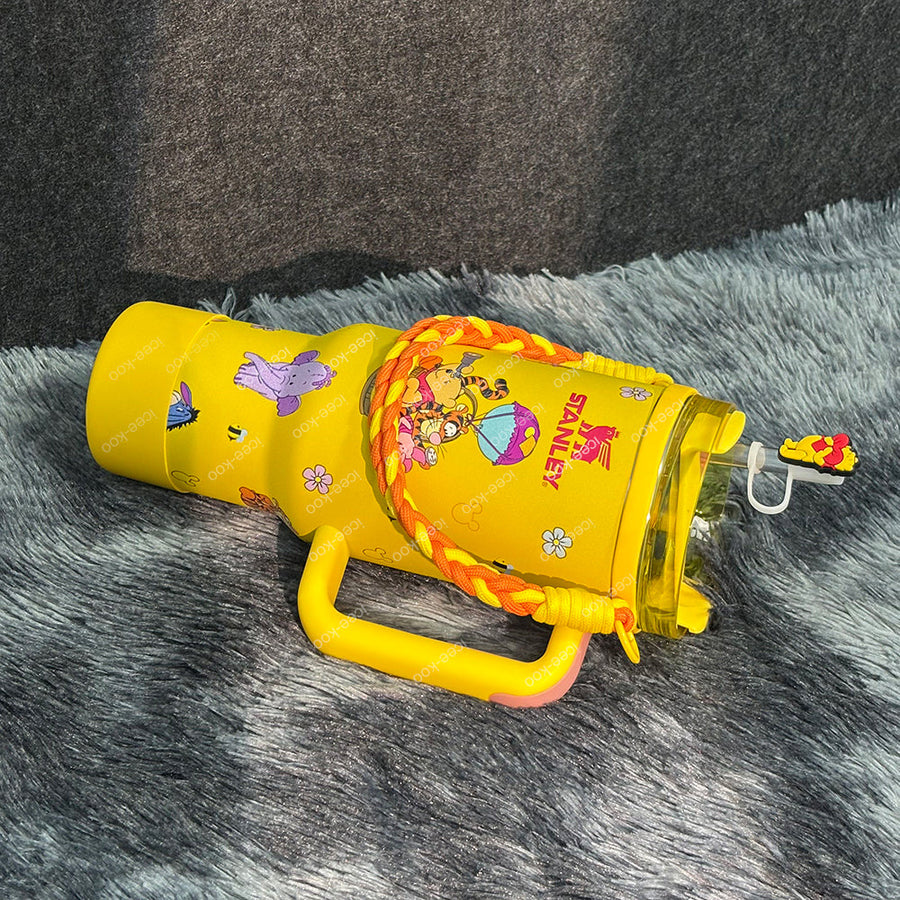 40oz Winnie The Pooh Yellow Tumbler 🚢Free Shipping🚢