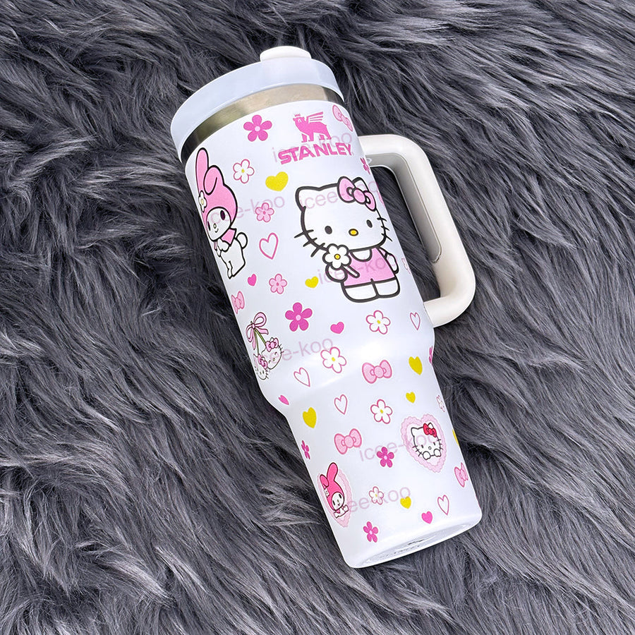 40oz Sanrio Stainless Steel Vacuum Insulated Tumbler 🚢Free Shipping🚢