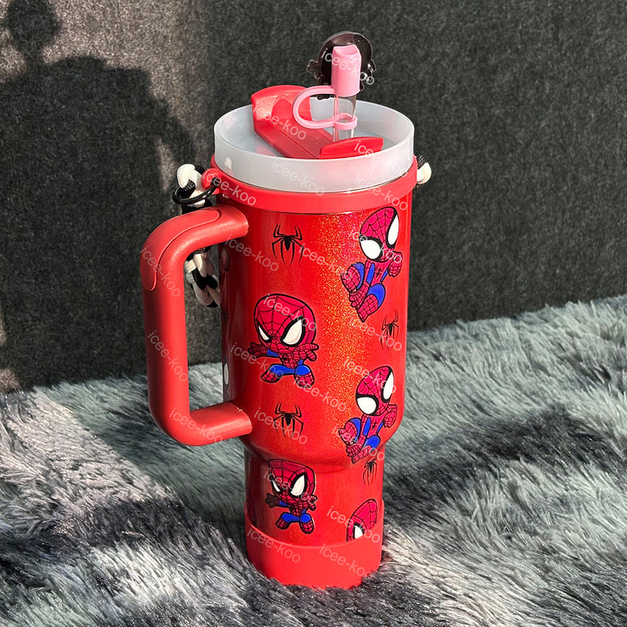 Spidey Man 40oz Tumbler 💕Includes Accessories💕