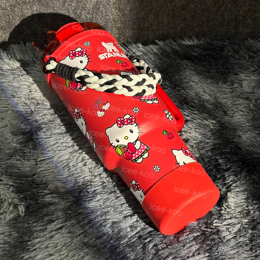 Cherry Kitty 40oz Tumbler 💕Includes Accessories💕