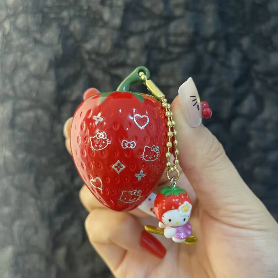 Cartoon Strawberry Kitty Cute Lighter